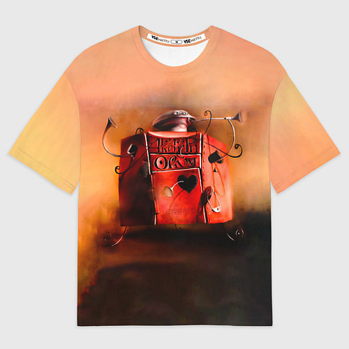 Мужская футболка оверсайз Агата Кристи OPIUM / 3D-принт – фото 1