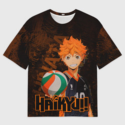 Футболка оверсайз мужская Хината Волейбол, цвет: 3D-принт