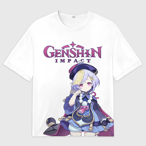 Мужская футболка оверсайз ЦИ ЦИ ГЕНШИН / 3D-принт – фото 1