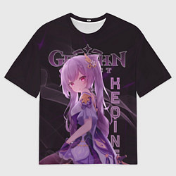 Футболка оверсайз мужская Кэ Цин Геншин Импакт, цвет: 3D-принт