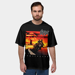 Футболка оверсайз мужская Ария АРМАГЕДДОН, цвет: 3D-принт — фото 2