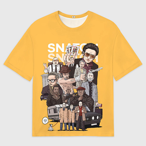 Мужская футболка оверсайз Большой куш / 3D-принт – фото 1