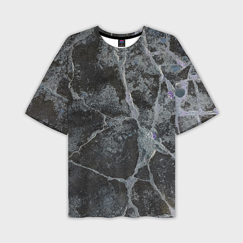 Мужская футболка оверсайз Лунный камень / 3D-принт – фото 1