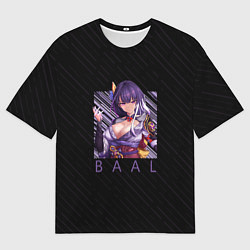 Мужская футболка оверсайз Баал Сегун Райден