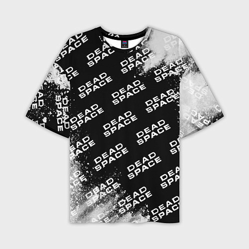Мужская футболка оверсайз Dead Space - Exposion Pattern / 3D-принт – фото 1