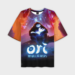 Мужская футболка оверсайз Ori and the Will of the Wisps
