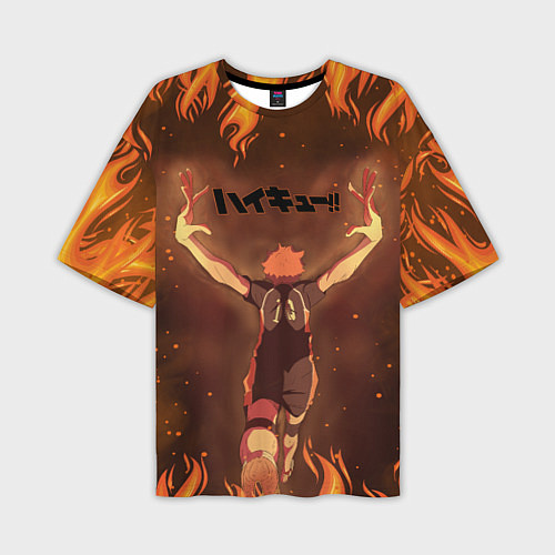 Мужская футболка оверсайз Haikyu Волейбол Z / 3D-принт – фото 1