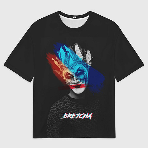 Мужская футболка оверсайз Boris Brejcha / 3D-принт – фото 1