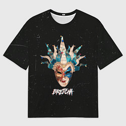 Футболка оверсайз мужская Брейча, цвет: 3D-принт