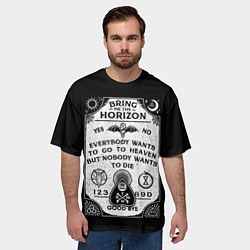 Футболка оверсайз мужская Bring Me the Horizon Уиджи, цвет: 3D-принт — фото 2