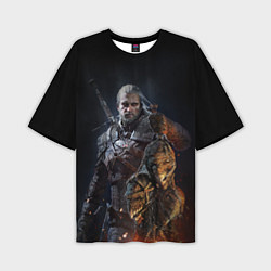 Футболка оверсайз мужская Witcher III, цвет: 3D-принт
