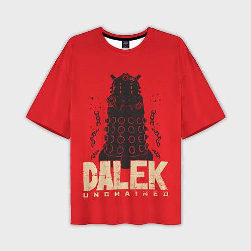 Мужская футболка оверсайз Dalek / 3D-принт – фото 1