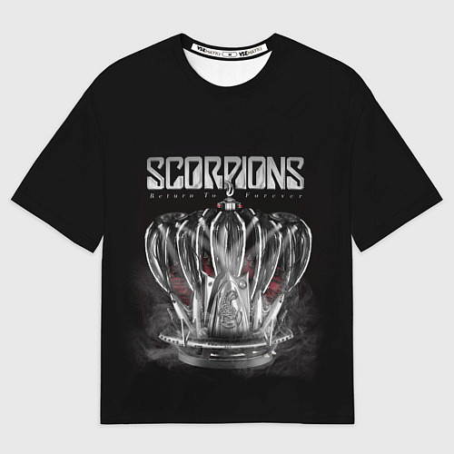 Мужская футболка оверсайз SCORPIONS / 3D-принт – фото 1
