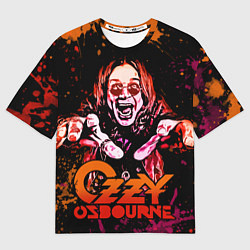 Футболка оверсайз мужская Ozzy Osbourne, цвет: 3D-принт