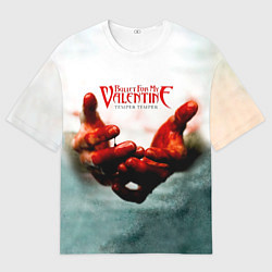 Футболка оверсайз мужская Temper Temper - Bullet For My Valentine, цвет: 3D-принт