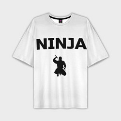 Мужская футболка оверсайз Ninja