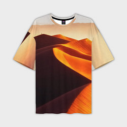 Мужская футболка оверсайз Пустыня дюна барханы