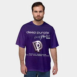 Футболка оверсайз мужская Deep Purple - Live at Montreux 1996, цвет: 3D-принт — фото 2