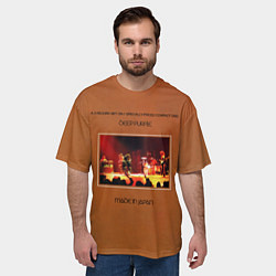 Футболка оверсайз мужская Made in Japan - Deep Purple, цвет: 3D-принт — фото 2