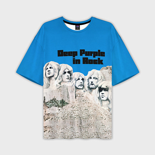 Мужская футболка оверсайз Deep Purple in Rock / 3D-принт – фото 1