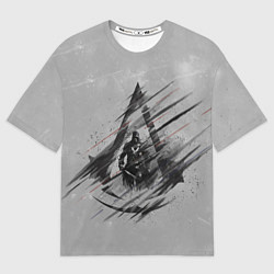 Мужская футболка оверсайз Знак Ассасинов