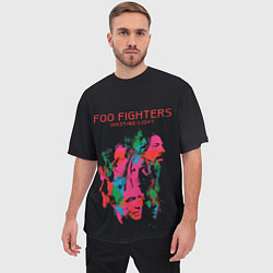 Футболка оверсайз мужская Wasting Light - Foo Fighters, цвет: 3D-принт — фото 2