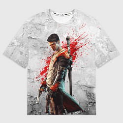 Футболка оверсайз мужская White Dante, цвет: 3D-принт