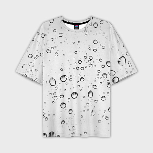 Мужская футболка оверсайз Утренний дождь / 3D-принт – фото 1