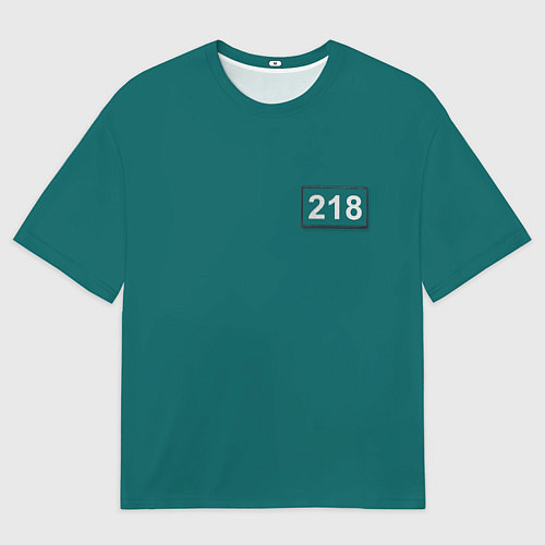 Мужская футболка оверсайз Игрок 218 / 3D-принт – фото 1