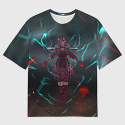 Футболка оверсайз мужская The Eye of the Storm, цвет: 3D-принт