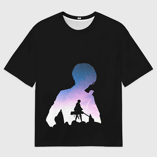 Мужская футболка оверсайз Акерман Леви один / 3D-принт – фото 1