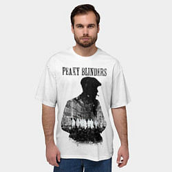 Футболка оверсайз мужская Thomas Shelby Peaky Blinders, цвет: 3D-принт — фото 2