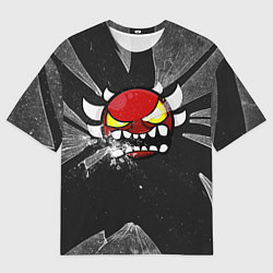 Футболка оверсайз мужская Geometry Dash: Fragments, цвет: 3D-принт