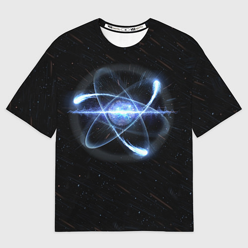 Мужская футболка оверсайз К В А Н Т / 3D-принт – фото 1