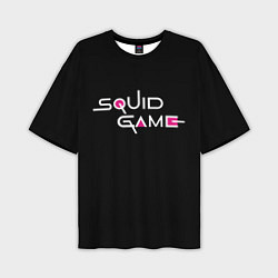 Футболка оверсайз мужская Squid Game, цвет: 3D-принт