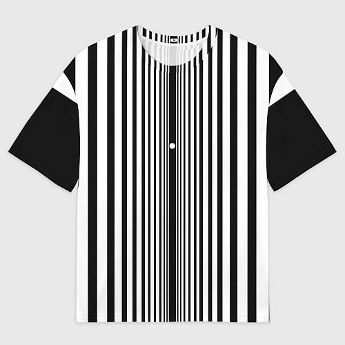 Мужская футболка оверсайз Эффект Доплера / 3D-принт – фото 1