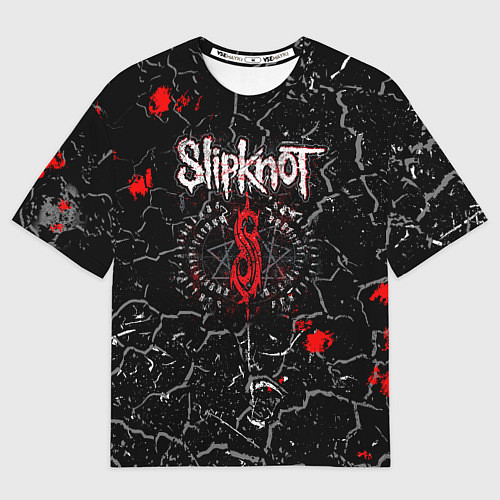 Мужская футболка оверсайз Slipknot Rock Слипкнот Музыка Рок Гранж / 3D-принт – фото 1