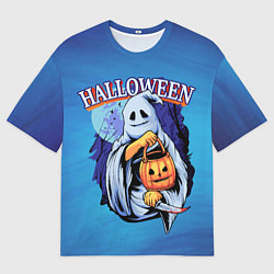 Футболка оверсайз мужская Ghost!, цвет: 3D-принт