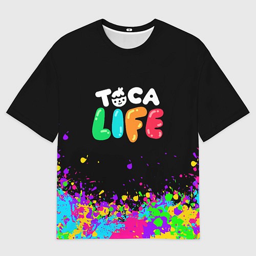 Мужская футболка оверсайз Toca Life / 3D-принт – фото 1