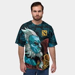 Футболка оверсайз мужская Фантом Лансер, DOTA 2, цвет: 3D-принт — фото 2