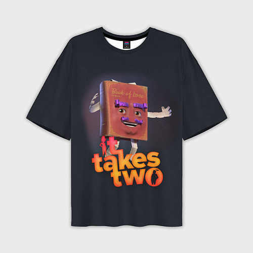 Мужская футболка оверсайз It Takes Two Док Хаким / 3D-принт – фото 1