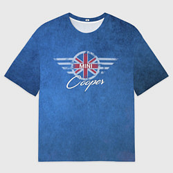 Мужская футболка оверсайз Логотип Mini