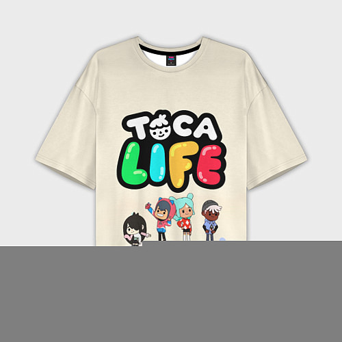 Мужская футболка оверсайз Toca Life: Persons / 3D-принт – фото 1
