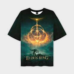 Мужская футболка оверсайз Elden Ring Game Art