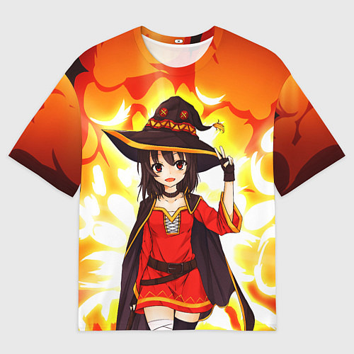 Мужская футболка оверсайз Mеgumin / 3D-принт – фото 1