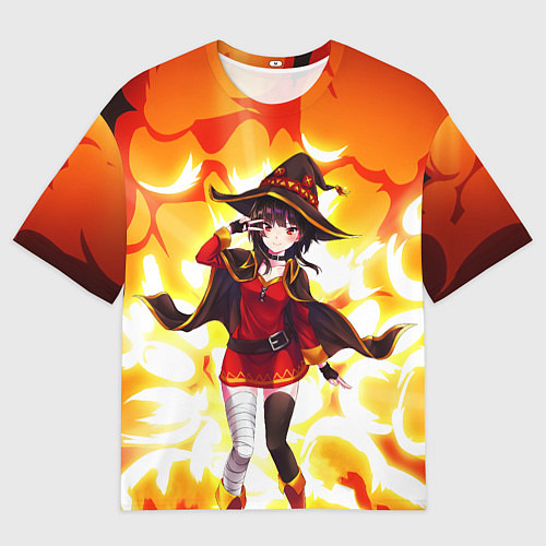 Мужская футболка оверсайз MeguminKonoSuba / 3D-принт – фото 1