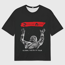 Футболка оверсайз мужская DM tour, цвет: 3D-принт
