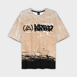Мужская футболка оверсайз Linkin Park Рок Группа Линкин Парк