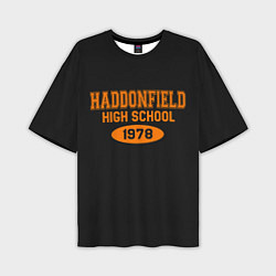 Мужская футболка оверсайз Haddonfield High School 1978