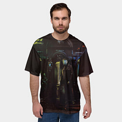 Футболка оверсайз мужская MARKUL SENSE OF HUMAN, цвет: 3D-принт — фото 2